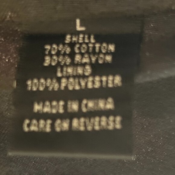 Briggs New York  SZ L Cherry Red Cotton Velvet Blazer Vintage Formal Dressy - Picture 8 of 8